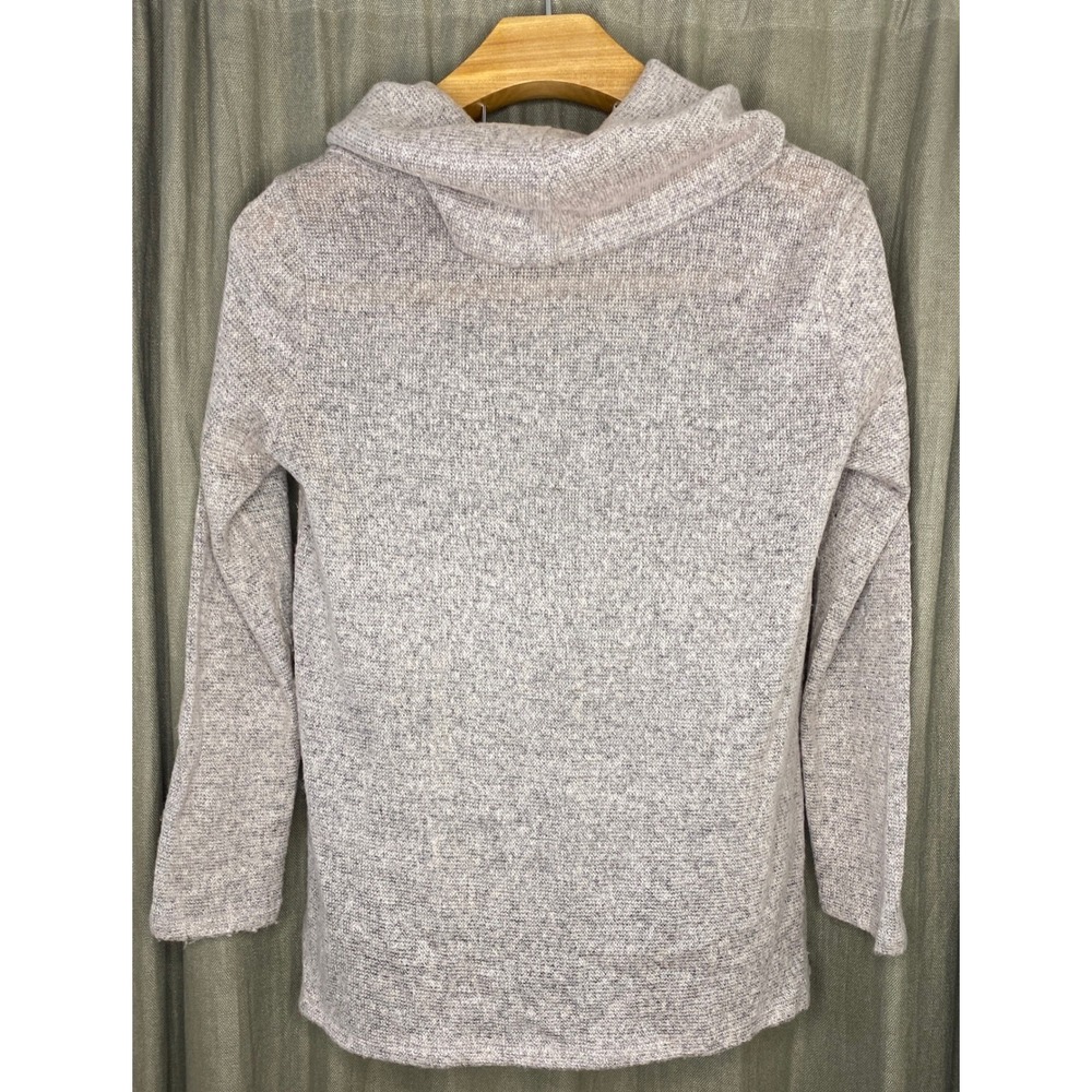 DKNY Women's‎ Cowl Neck Sweater Marled Knit Casual Cozy Size M